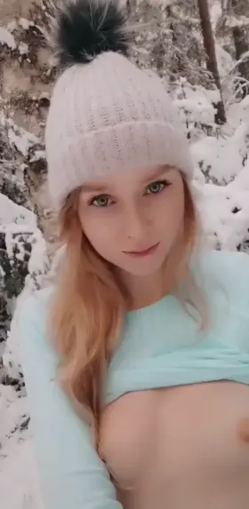 Cold tiny titties, they could use some warming up now 😇