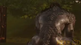 There's no way I'd lose to a stupid-Oh! Ah~!