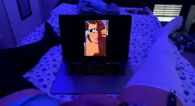 Love beating my pathetic little balls