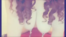 Do you want to play with my tits while they are clamped?