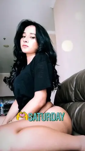 Latina Asian Ass Tease