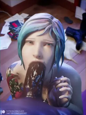 Chloe Price sucking (Fjaye) [Life is Strange]