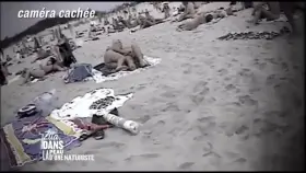 Dark side of naturism: Zita visited Cap d'Agde and cross the line to the Baie des Cochons. Both girls felt like prey as naked men started gathering, approaching, circling them. (Zita dans la peau d'une naturiste (FR2012)) - french audio only