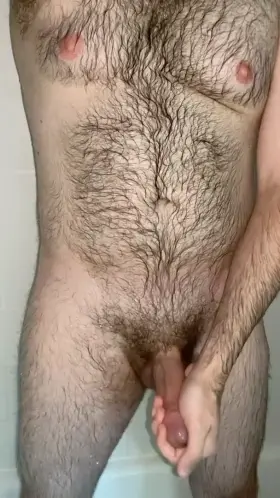 Moaning and stroking in the shower for you. Care to join me?