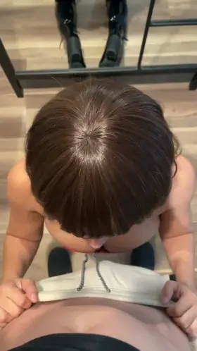 Do I suck it like a good girl?