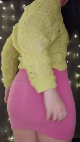 What skirts were made for-- easy access!