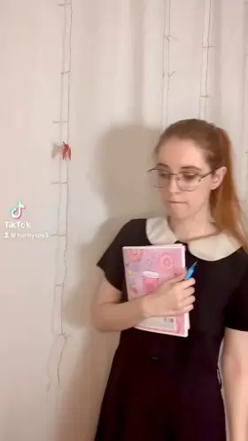 Modest redhead girl from your group