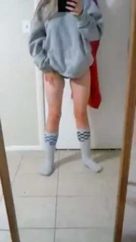 The only thing I'm missing now is cum dripping down my thighs