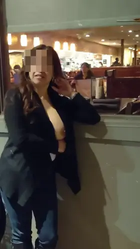 I Reserved You A Table With The Breast View...Of An Asian MILF