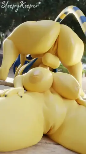 Ankha Throatpies Herself (Animal Crossing) [SleepyKeeper]