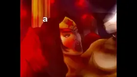 Krypto savages Wonder Woman