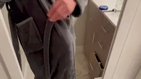 Revealing my cock with an even better view at the end