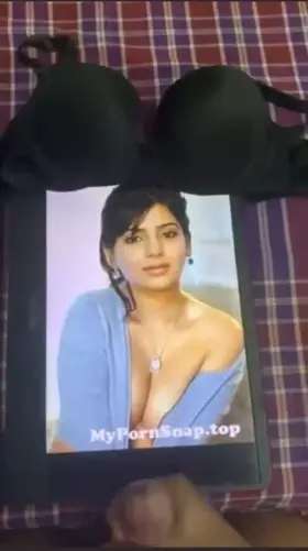 Clearing my balls on Samantha