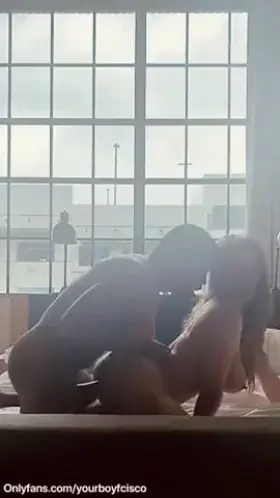 Morning workout with my fuck toy