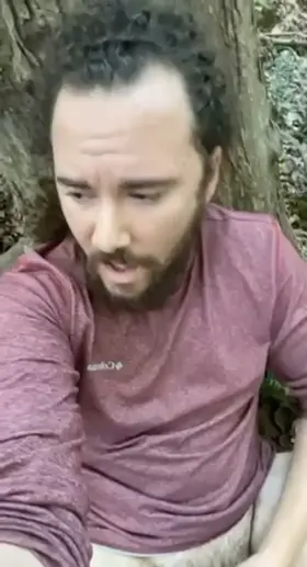 Pulled out my dick in the woods behind my apartment. Wish someone was there to watch.