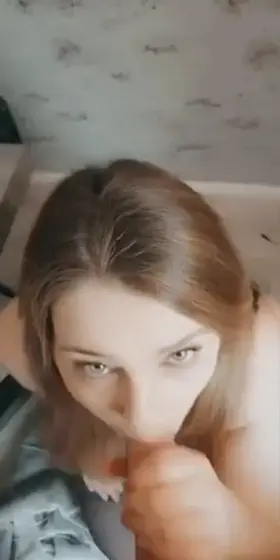 I love getting on my knees & swallowing a thick load