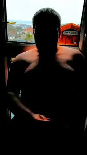 Some fun in full view of the allotments