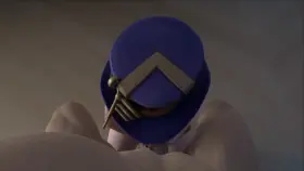 Caitlyn trying big dick edited (Caitlyn) (league of Legends)