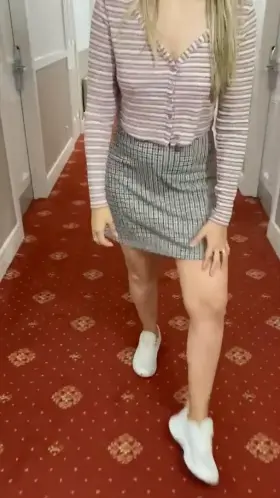 What would you do if you caught me flashing in the hotel hallways?