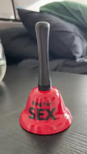 Her favorite chore of the day