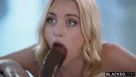 When you're a BLACK COCK addict but not trained enough