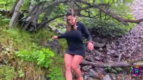 Wet and Slippery Fucking In A Storm