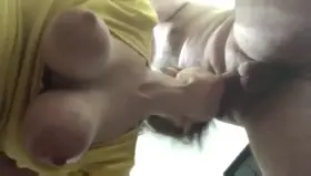 Love this angle of my boobs hanging