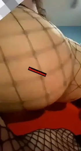 how does my ass look in these fishnets? 🙈