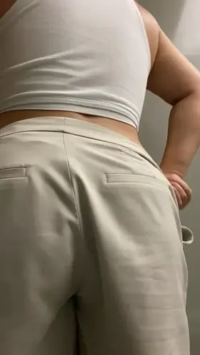 I think you should take this red thong off me at work… 😘❤️