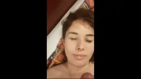 Amateur/homemade facials compilation [1:00]