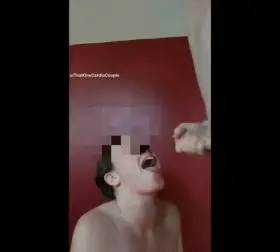 Husband's friend nutting on my face 😛 Might post the whole clip later[F][M]
