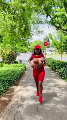 Running outside [GIF]