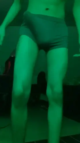 So hard I almost ripped these shorts