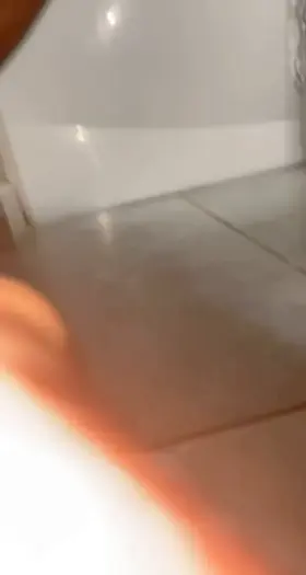 Couldn’t hold my pee i was gonna take in the shower so i pissed on the floor😊🤷🏾‍♀️