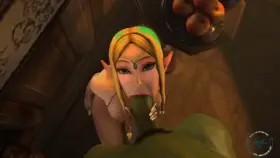 Zelda sucking dick (Spoks) [The Legend of Zelda]
