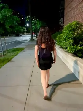 Casual stroll home [f]