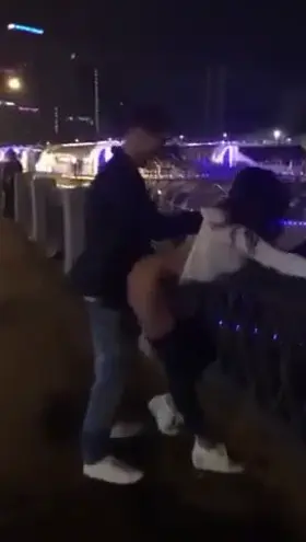 Out for a city river stroll