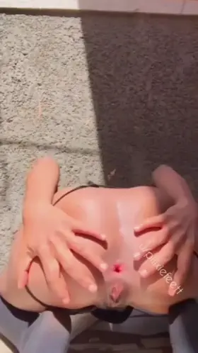 She can open her hole more than me