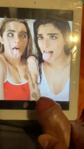 Addison and Dixie drained my balls