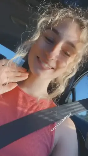 I think a passing car saw...