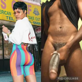 Imagine nutting all over Teyana’s ass while her husband watches and strokes his BBC as you cuck him