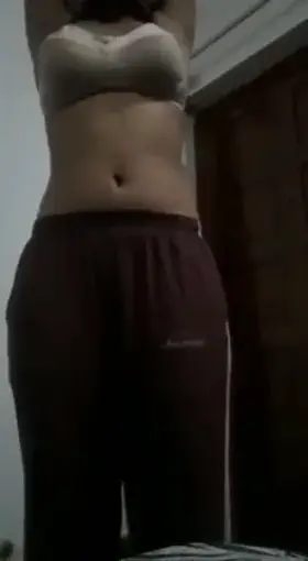 Tamil college girl solo stripping playing with boobs and fingering pussy 💦😋 (link in comments)