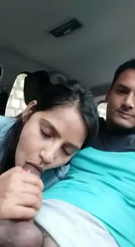 Desi Cute Giving Blowjob