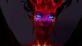 Lanaya and Akasha making out