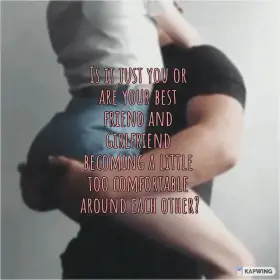 Those hugs are getting long...