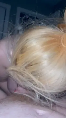 Girlfriend is very good at sucking my cock!