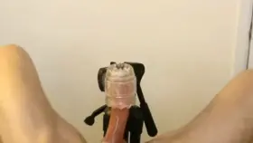 Cumshot Fleshlight Masturbation