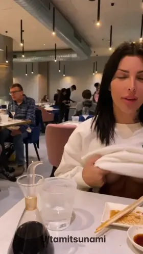 Sushi makes me horny