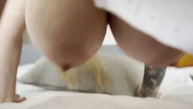 bouncing, swining or fuckin tits? what ur thinking?