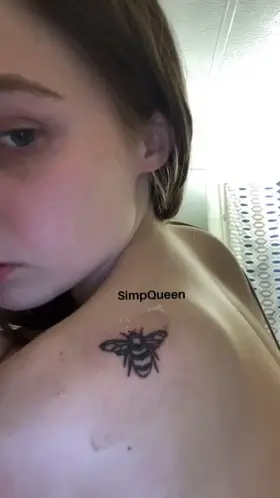 i got a new tattoo and almost finished painting my content room today.. so heres a titty drop since i had such a good day